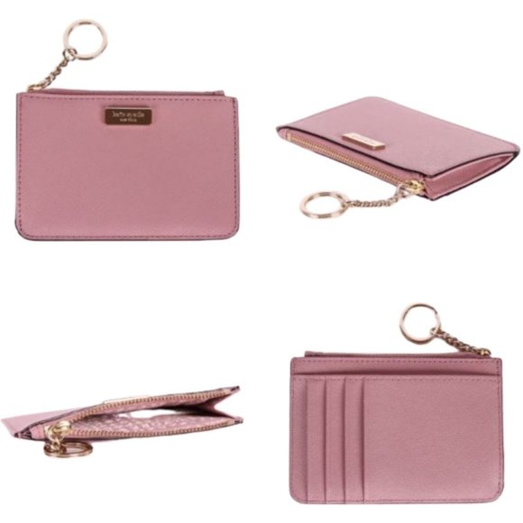 Kate Spade Laurel Way Bitsy Pink Cardholder Wallet - Picture 2 of 7